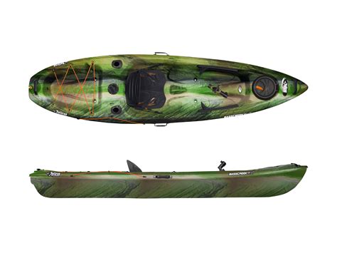 PELICAN BASSCREEK 100XP ANGLER FISHING KAYAK - Walmart.com