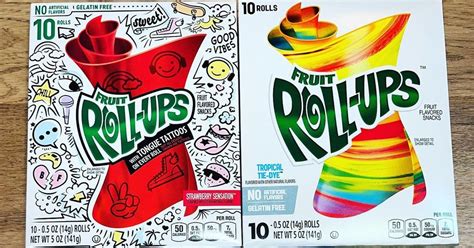 Fruit Roll Ups (History, Flavors, FAQ & Pictures) - Snack History