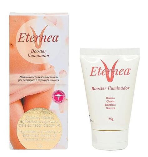 Creme Iluminador Suavizador E Clareador Intimo Eternea 25g Atenua