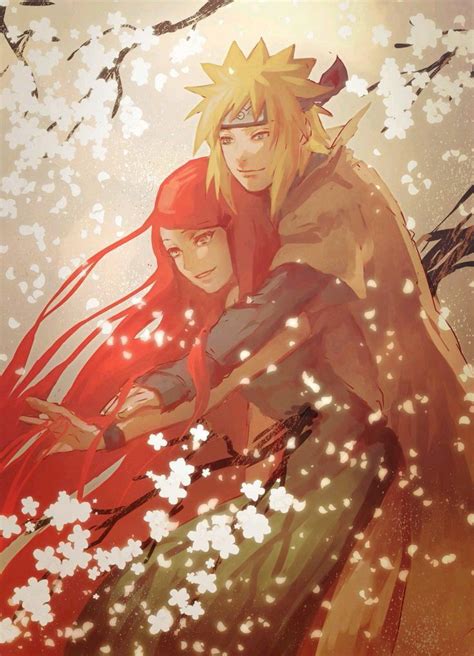 Minato And Kushina Fanart Couple Beautiful Naruto Shippuden