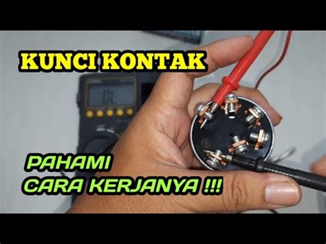 Cara Kerja Kunci Kontak Starter Engine Youtube