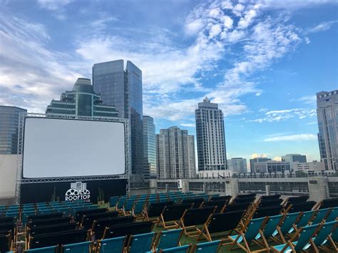 Your Sneak Peek Preview of Houston's New Rooftop Movie Theater: Outdoor