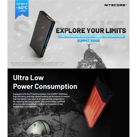 Nitecore Summit 10000 Power Bank 10000