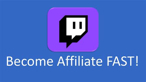 How To Quickly Become A Twitch Affiliate Afk Streaming