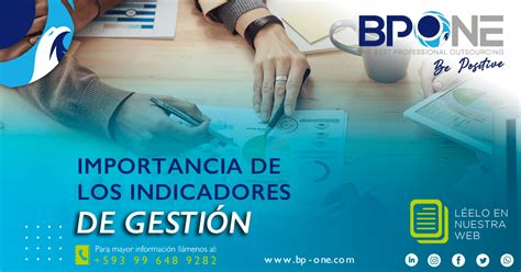 Importancia De Los Indicadores De Gestión Bpone