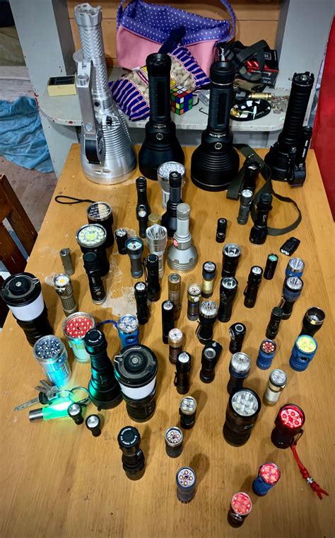 Here’s to everyone with a flashlight collection in their basement. Cheers! : r/flashlight