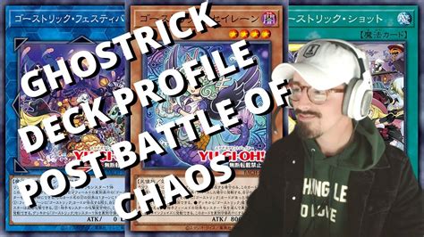 Insane Deck Yu Gi Oh Ghostrick Deck Profile Post Battle Of Chaos Youtube