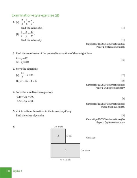 Formula Sheet Igcse Maths At Lois Dostal Blog