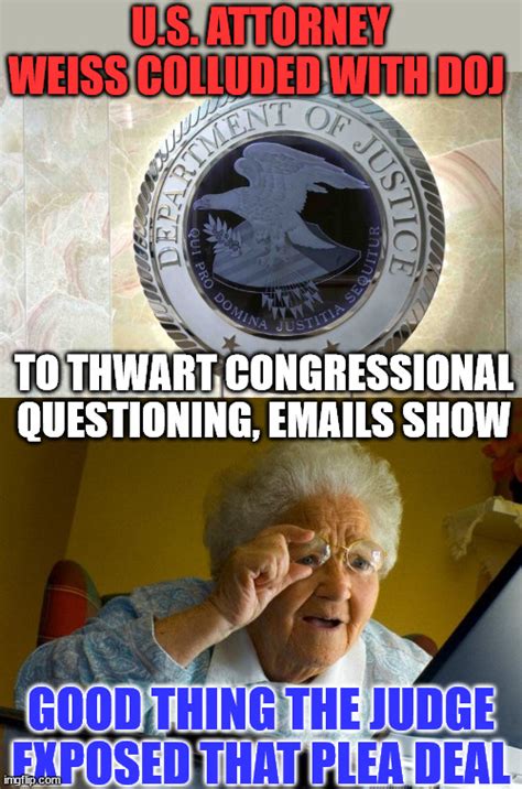 Hmmm Who Did Garland Appoint As Special Prosecutor Again Imgflip