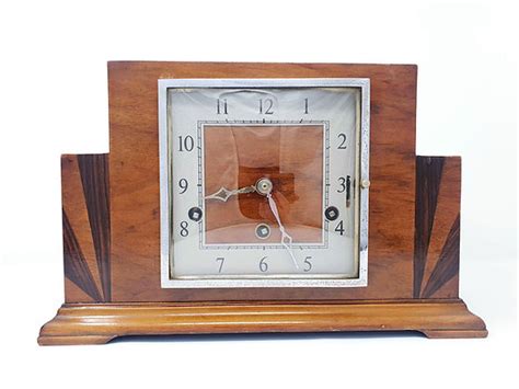 Sunray Westminster Chimes Mantel Clock Anna S Art Deco