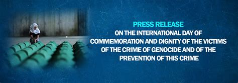 Tİhek Press Release On The International Day Of Commemoration And