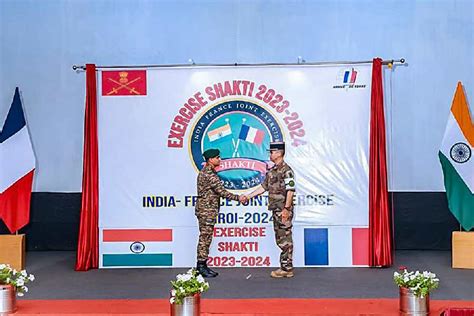 Shakti India France Joint Military Exercise Shakti Commences In