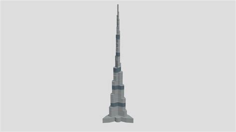 Burj Khalifa 3d Model By Alancheriyanmathew F5641bf Sketchfab