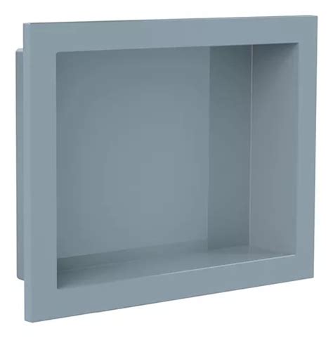 Nicho P embutir 30x40cm Para Baño Metasul Gris Claro Cuotas sin interés