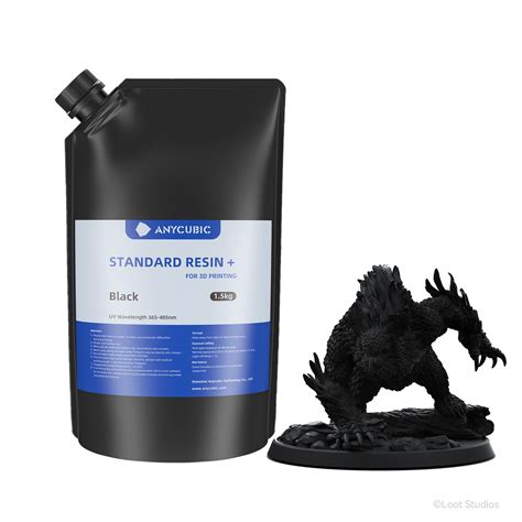 Anycubic Standard Resin+: High-Performance Resin for Exceptional Prints ...