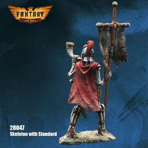 Skeleton With Standard 28mm Resin Kit 28047 Gaming Miniatures