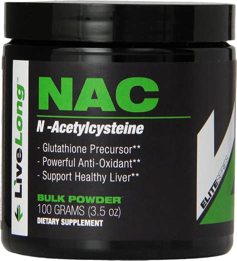 Amazon Pure N Acetyl L Cysteine NAC Powder Liver Health And