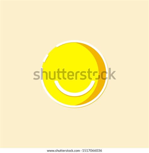 Smile Emoticon Logo Vector Template Design เวกเตอร์สต็อก ปลอดค่า