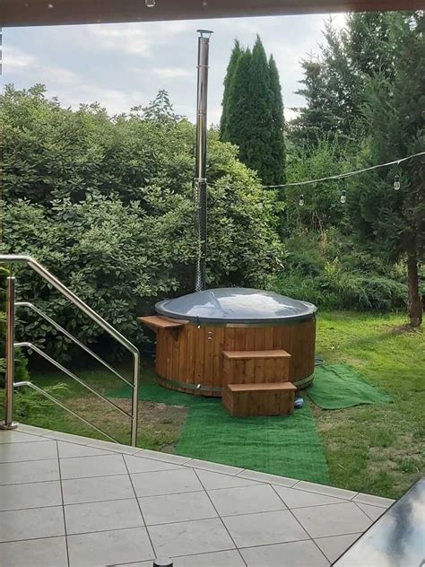 Basen Jacuzzi Balia K Pielowa Bania Ruska Beczka Ogrodowa Hot Tub Wis A