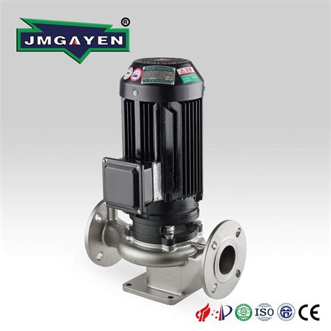 304316l Ss Vertical Centrifugal Pump High Power Motor Inline Pump