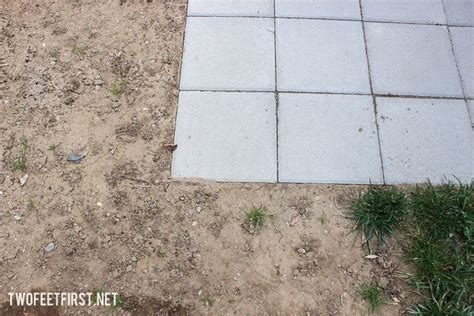 Paver edging installation | How to keep pavers in place