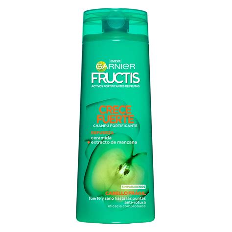 Champ Fortificante Crece Fuerte Para Cabello Fr Gil Garnier Fructis