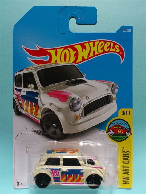 Morris Mini Hw Art Cars Red Toys Museum Muuseo