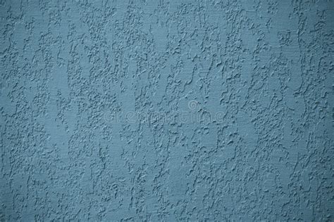 Superfície Do Stucco Cinza escuro E Azul Parede De Concreto Padrão