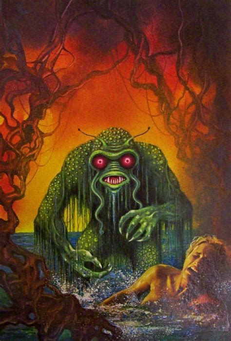 Thevaultofretroscifi Horror Artwork Horror Art Creepy Art