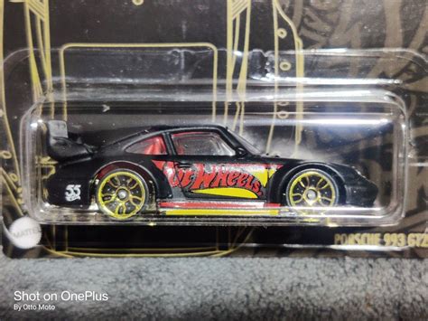 Hot Wheels 55th Anniversary Black And Gold Porsche 993 Gt2 Hobbies And Toys Toys And Games On