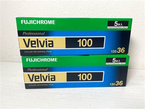 【未使用】新品未使用 期限切れ フジ Fujichrome Velvia 100f 135 36枚撮 5本×2計10本 の落札情報詳細