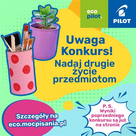 Wyniki konkursu projekt ECO długopis