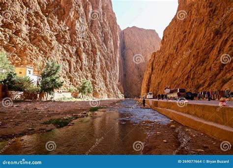 Dad S Gorge And The Dad S River Morocco Editorial Stock Image Image