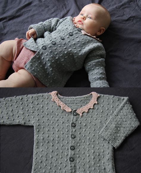 Baby Bobble Cardigan Crochet Pattern Ovie Media