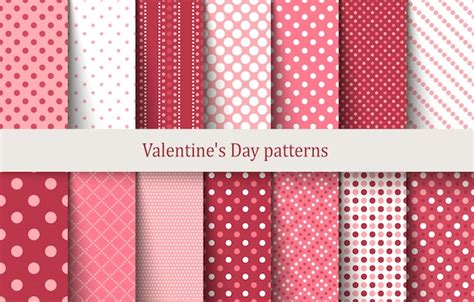 Premium Vector Polka Dots Seamless Patterns