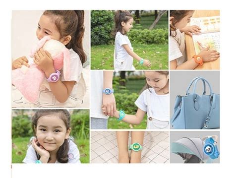 Pulseira Rel Gio Infantil Anti Mosquito Repelente Led Mercadolivre