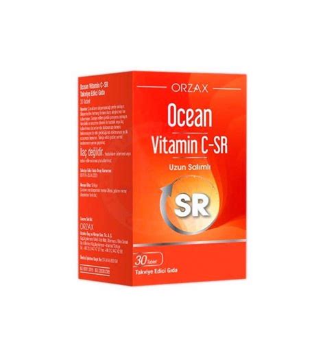 Orzax Ocean Vitamin C-SR 30 Tablet
