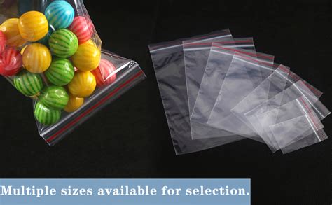 Newlng 1000piece Sealable Grip Seal Zip Lock Bags 4cmX6cm Resealable