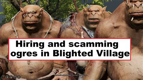 Baldurs Gate 3 Interaction With Ogres In Blighted Village Short Of