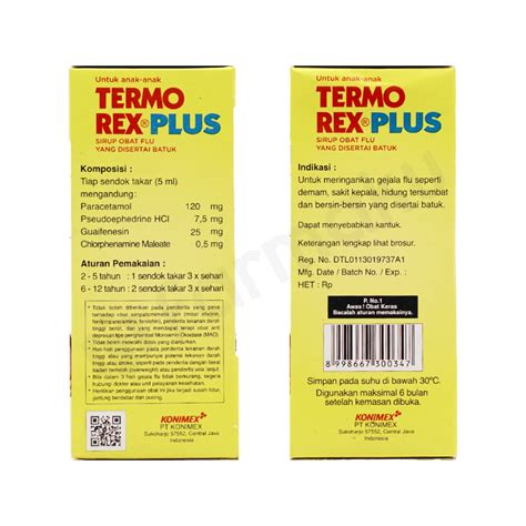 Termorex Plus Sirup 60 Ml Farmaku