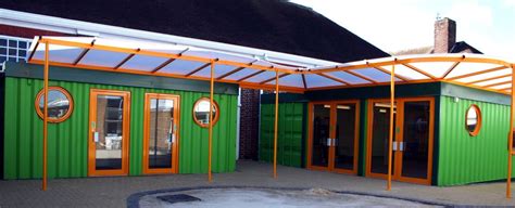 Shipping Containers Used For Schools - Premier Box | Container ...
