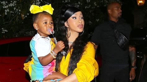 Cardi B Celebrates Daughter Kultures 4th Birthday In Mermaid Outfits Hollywood Life