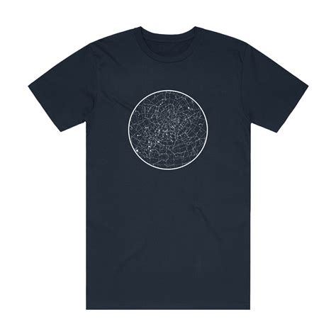 Constellation Print Navy T-shirt - Official Doves