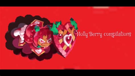 Holly Berry Cookie Compilations Crk Youtube