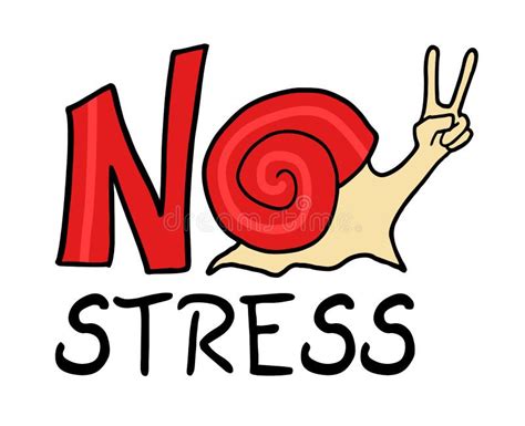 No Stress Clip Art