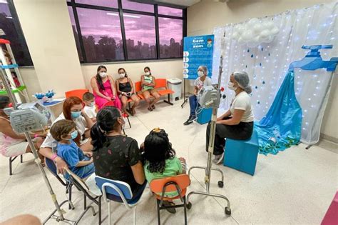 Pacientes Do Oncológico Infantil Participam De Ação Alusiva Ao Dia