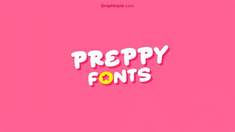 preppy fonts - comofont