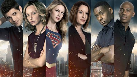 Supergirl TV Show HD Wallpaper: Iconic Characters