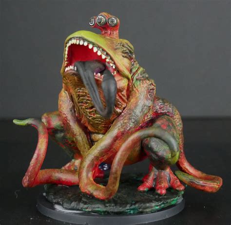 Hand Painted Froghemoth Miniature Ttrpg Mini Dnd Rpg Etsy