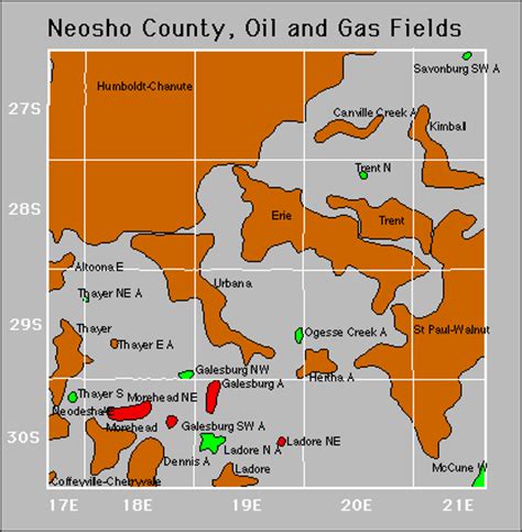 Neosho County--Oil and Gas Production